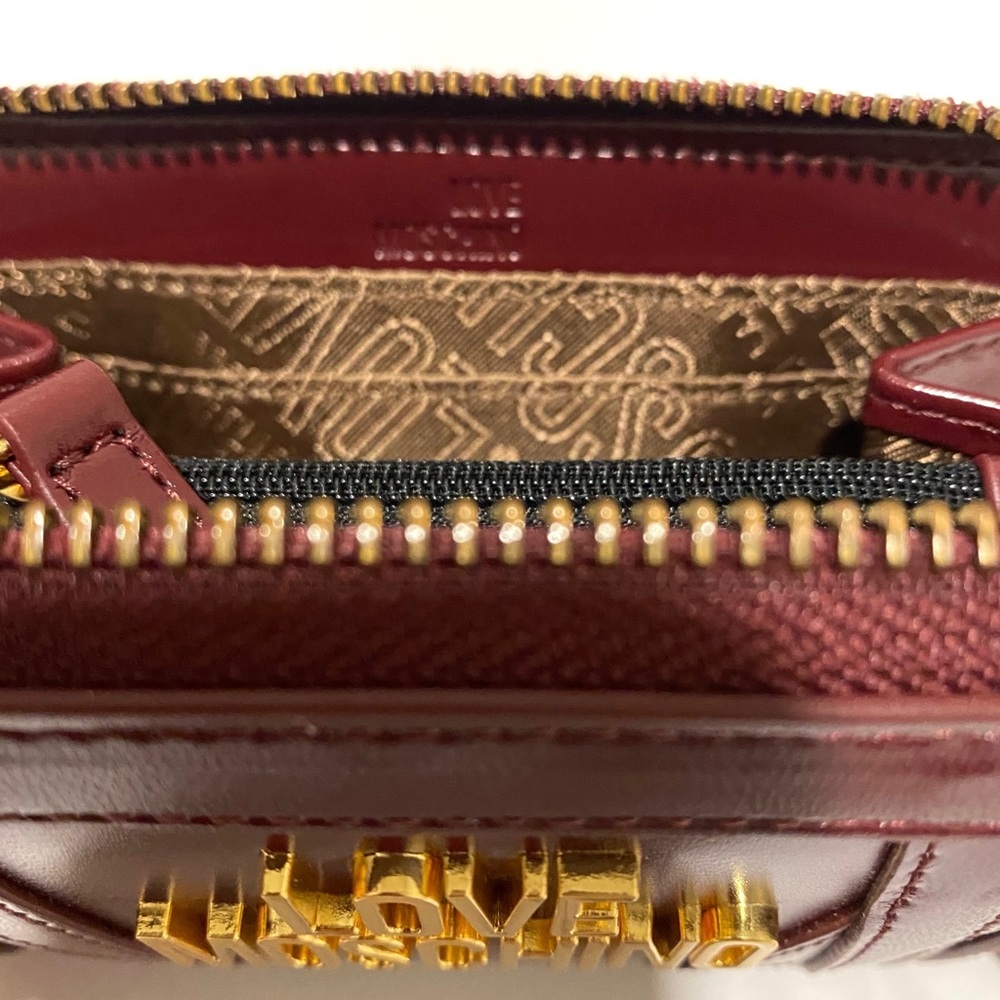 MOSCHINO Love Moschino Gold Logo Zip-Around Wallet 
Authentic NWT - Picture 11 of 15